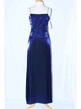 Juliet #1904 Floor Length Bridesmaid or Formal Dress -Size 3X-ROYAL BLUE-NEW